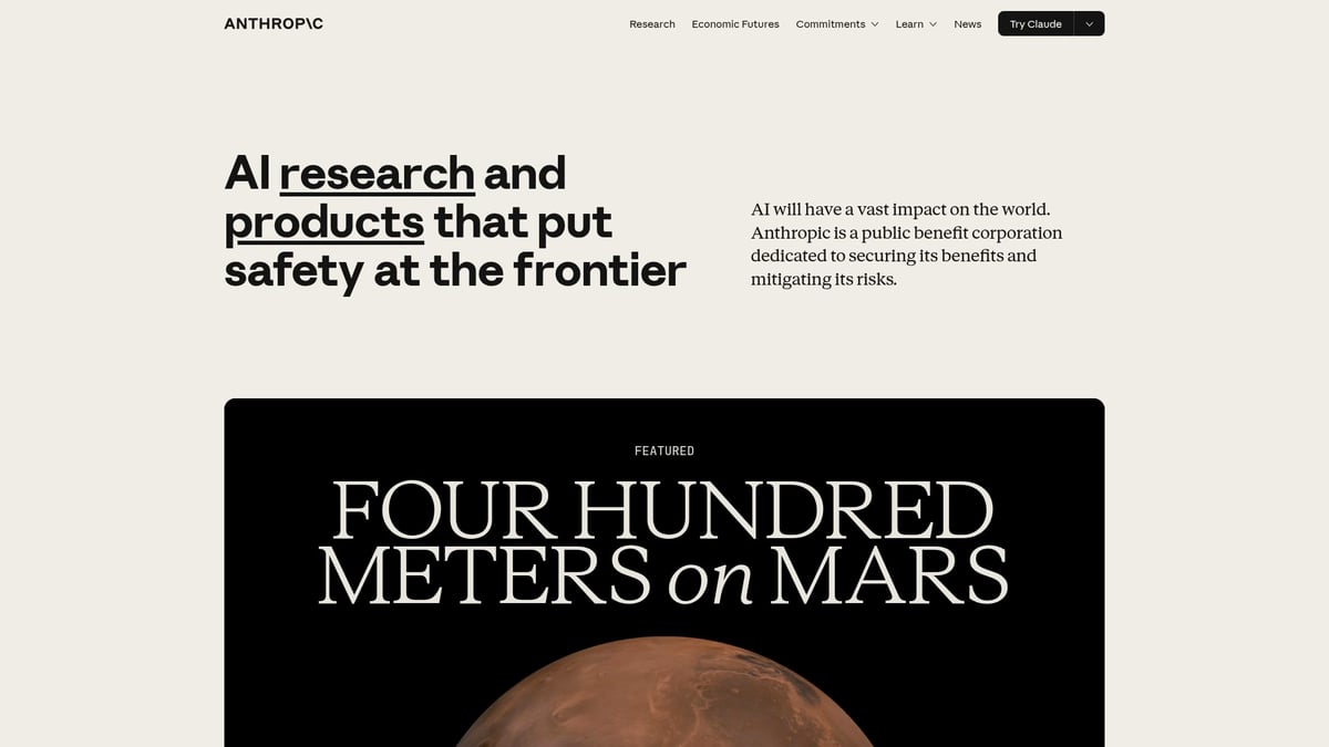 7 Game-Changing AI Company Innovations in 2026 - Anthropic Claude Business Platform