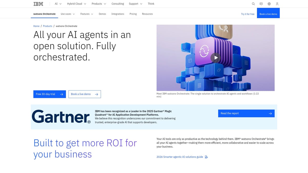 7 Game-Changing AI Company Innovations in 2026 - IBM watsonx Orchestrate