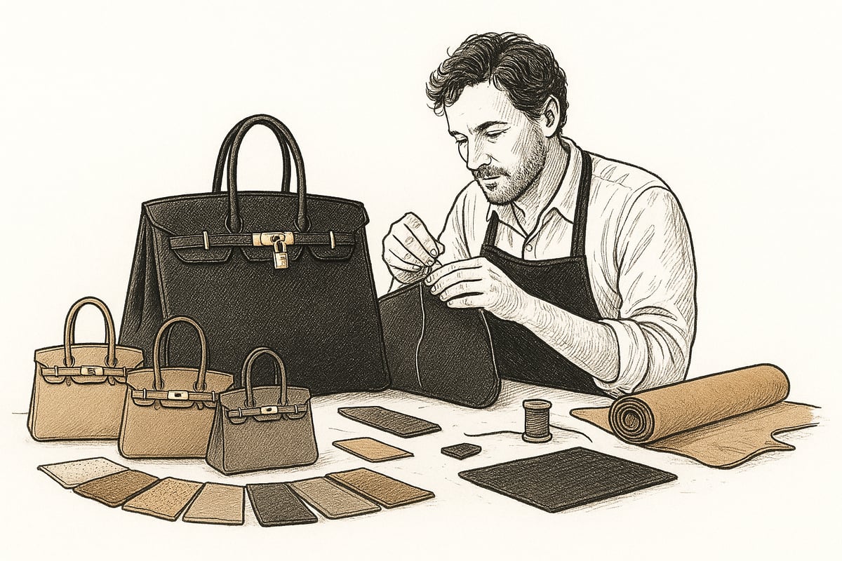 The Birkin Bag: Craftsmanship, Materials, and Variations