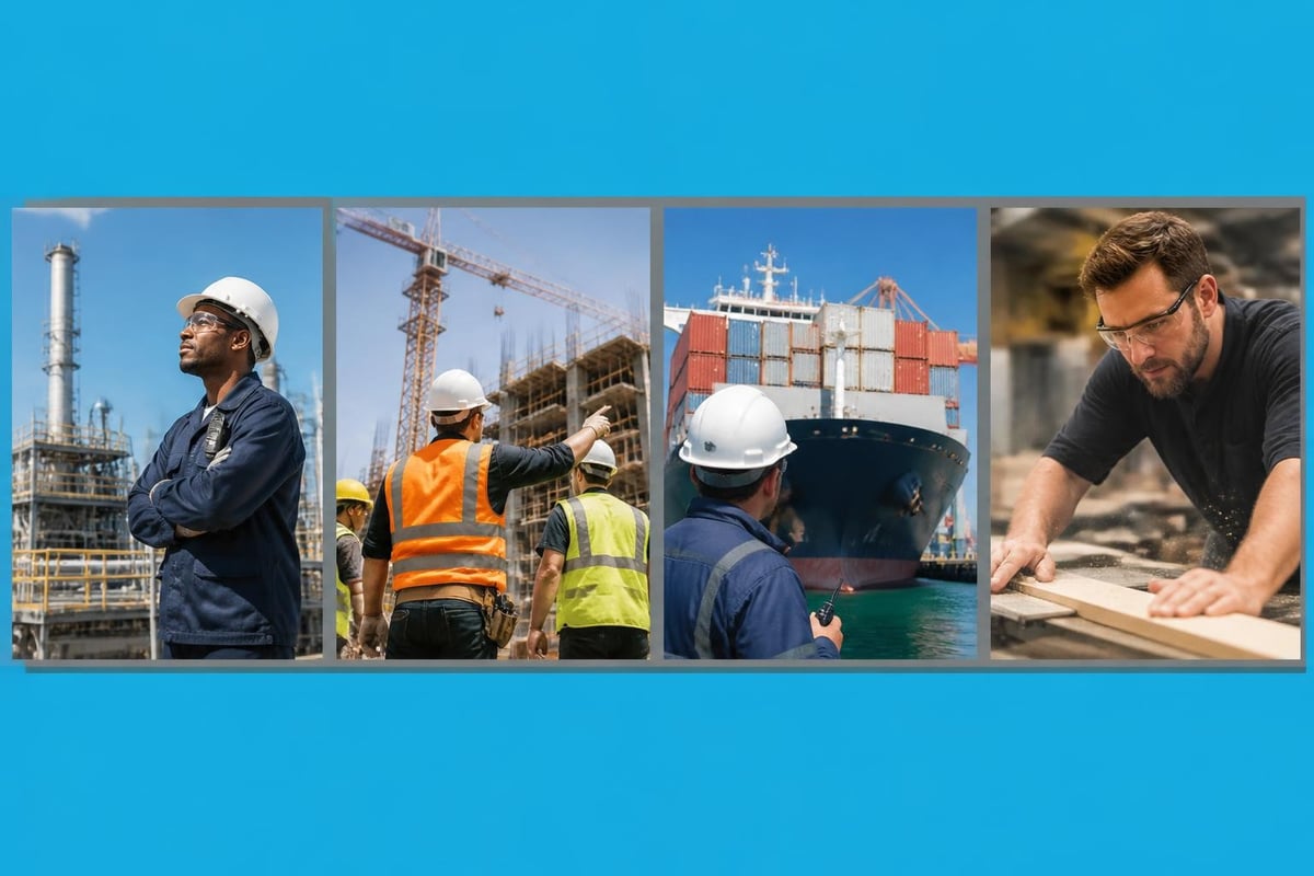 Industrial workforce demand across sectors