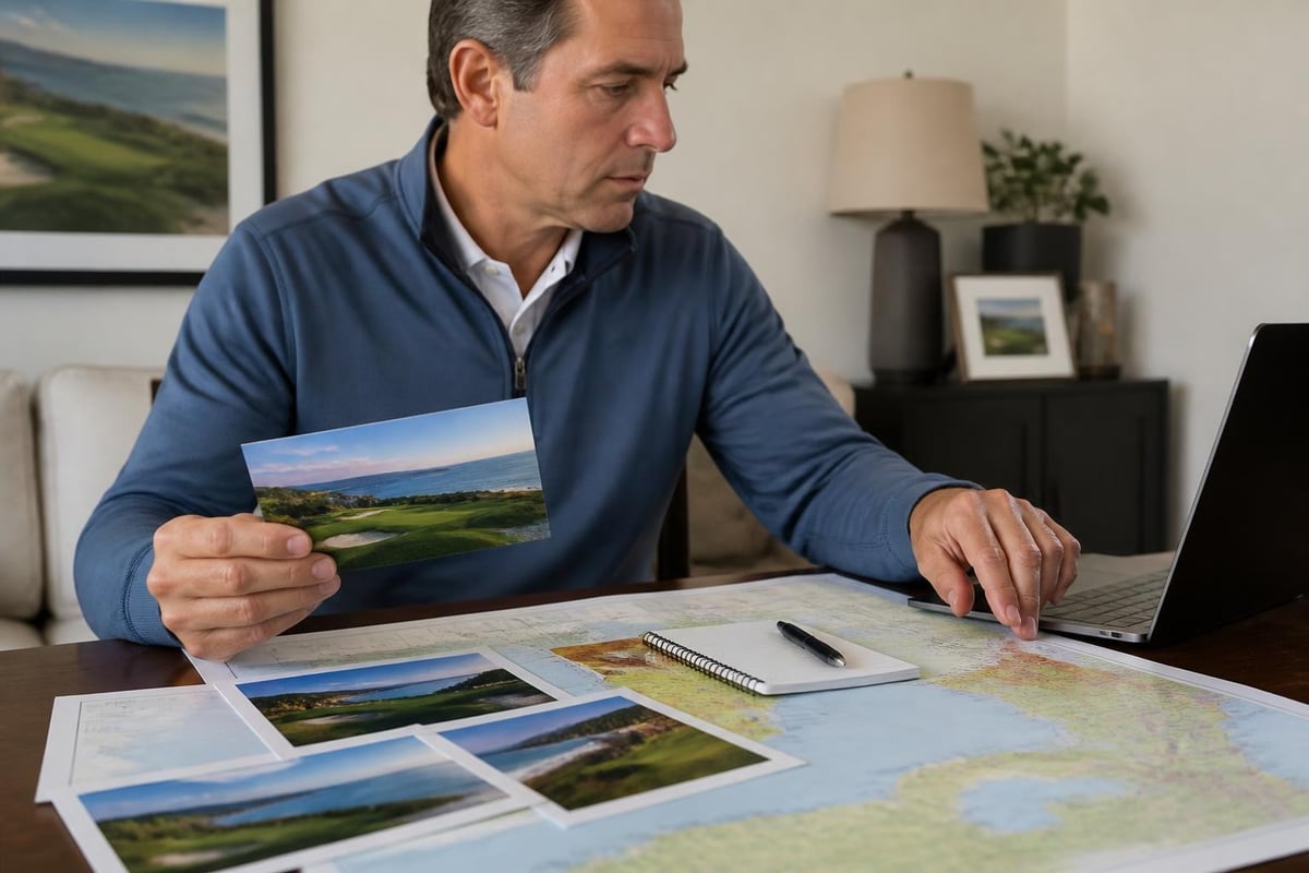 Golf travel planning