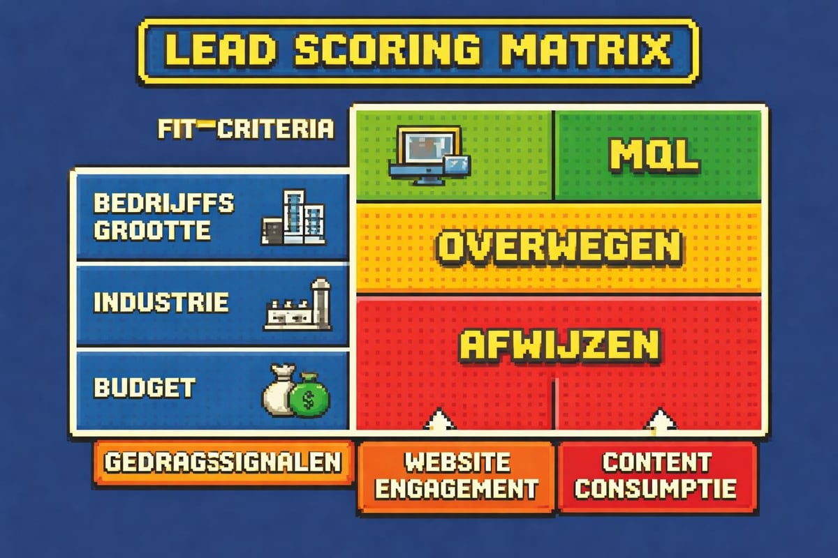 Fit versus gedrag matrix