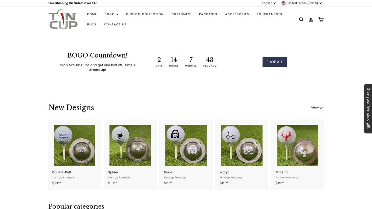 9 Amazing Awesome Ball Markers to Elevate Your Game in 2026 - Tin Cup Custom Ball Marker Stencil