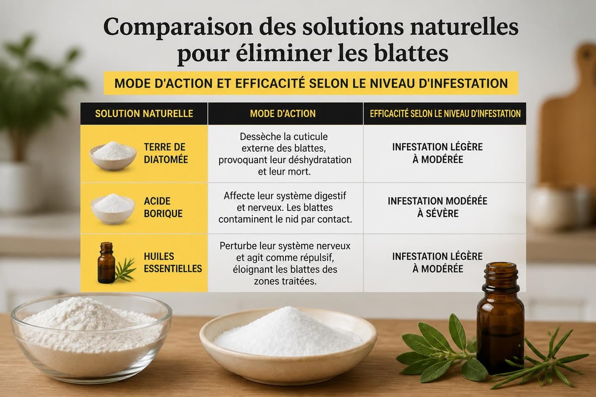 Méthodes écologiques anti-blattes
