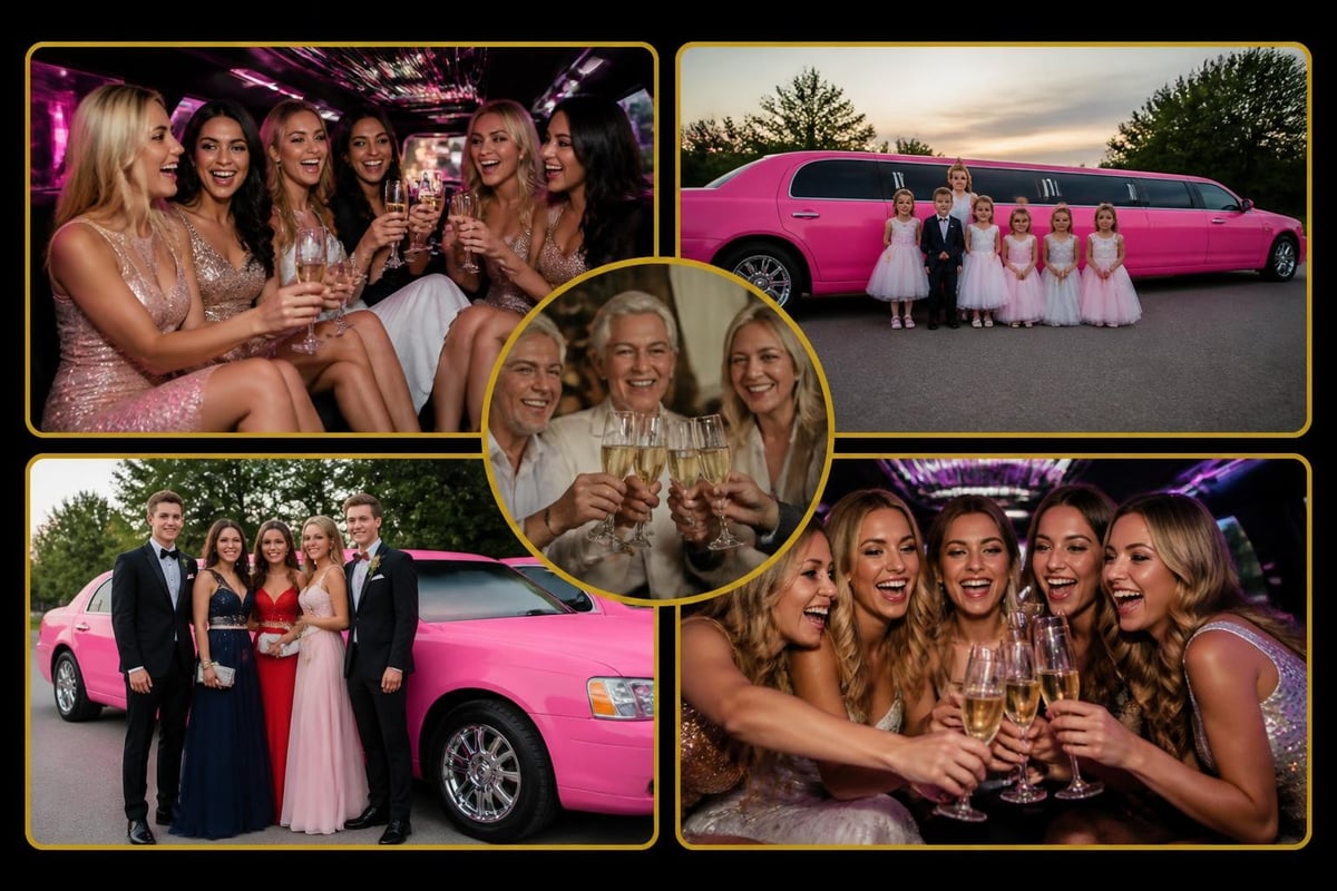 Pink limo occasions