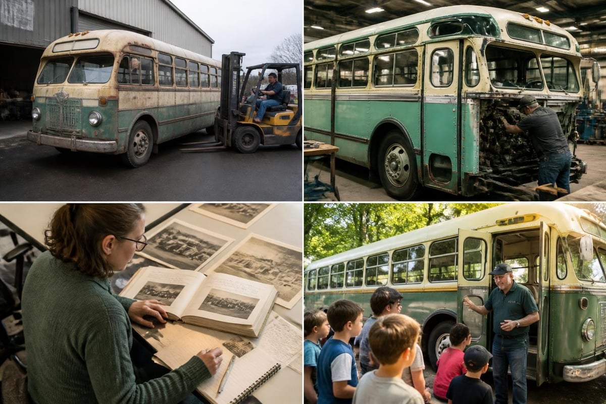 Bus heritage preservation process