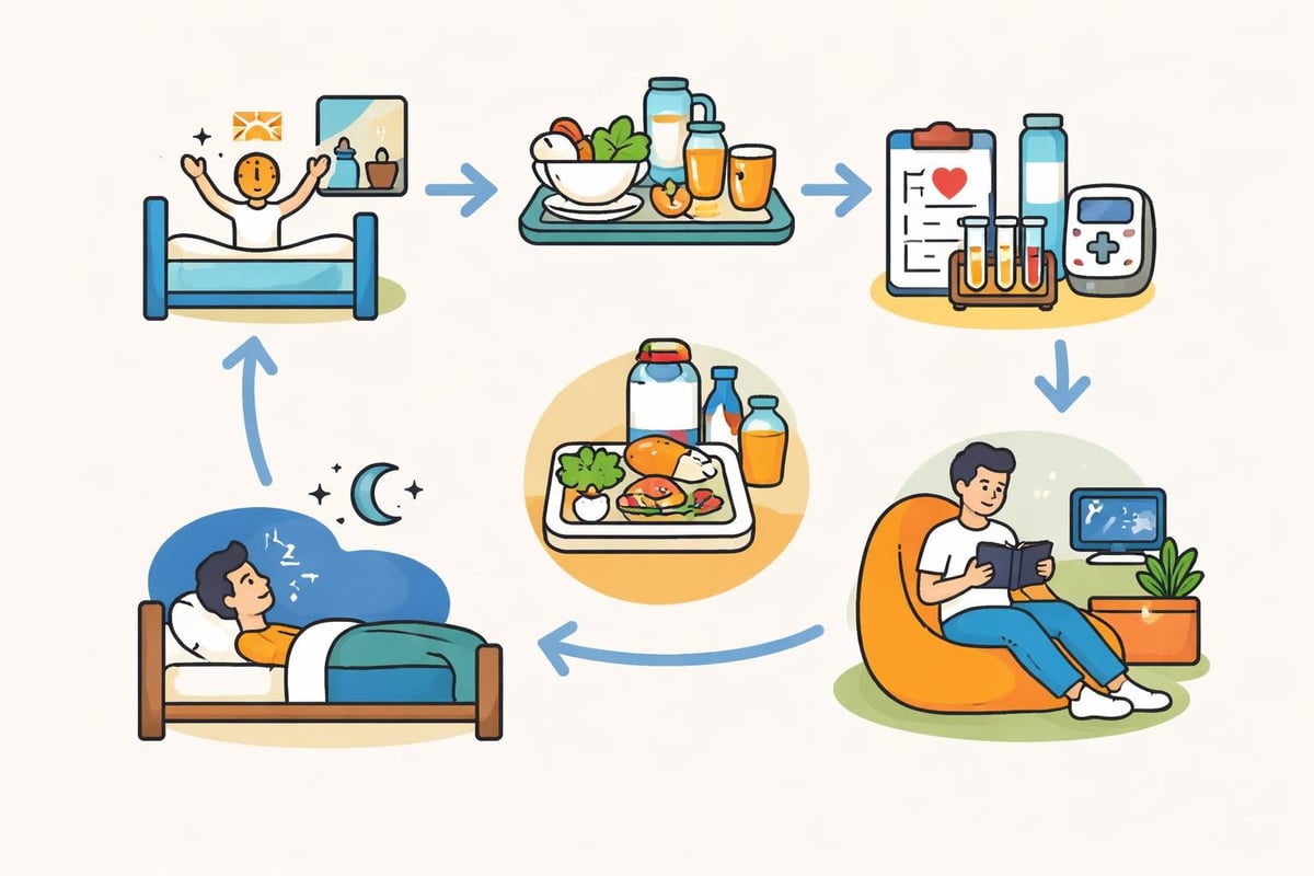 Clinical trial participant schedule