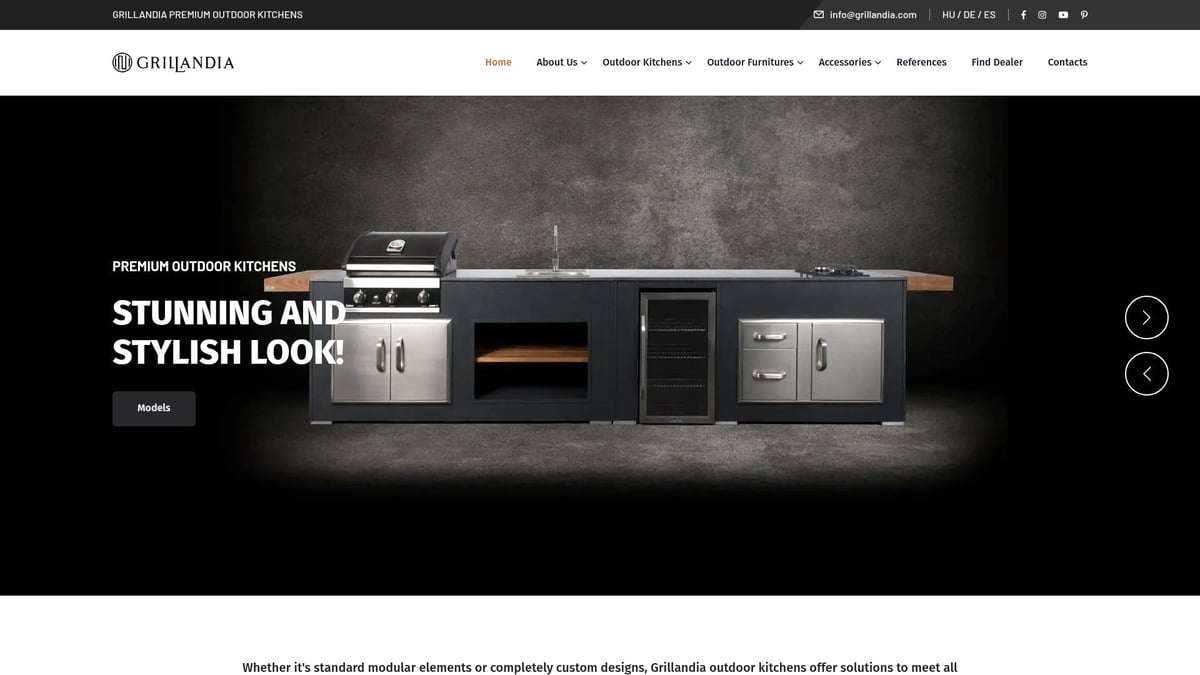 9 Essential Outdoor Appliances Near Me for 2025 Gardens - Grillandia Modular Outdoor Kitchen Units