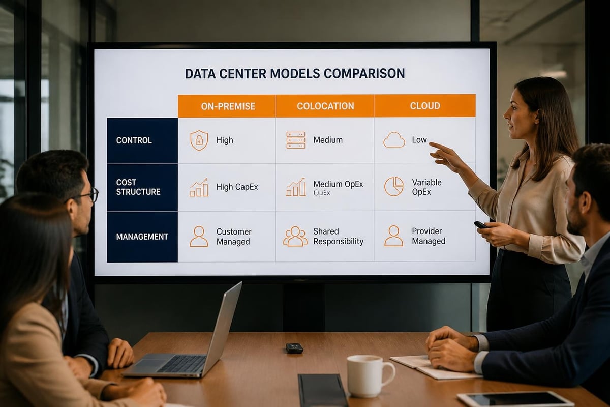 Data center deployment models
