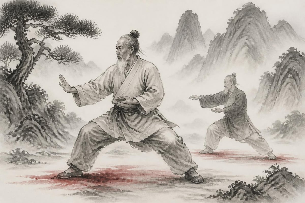 Tai chi stance mechanics