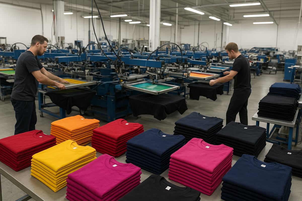 Understanding Bulk Screen Print Shirts: Process, Benefits & Limitations