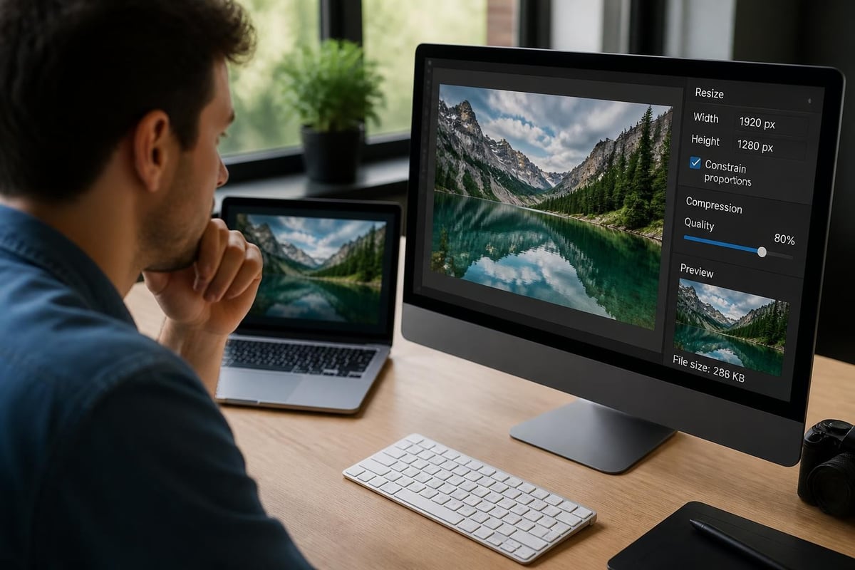 Image optimization workflow