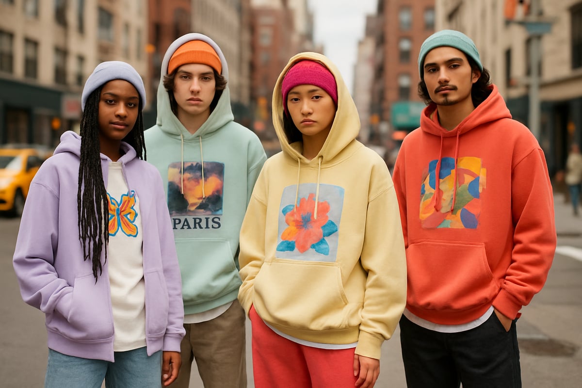 Iconic Hoodie Over T Shirt Looks: Inspiration from 2025’s Trendsetters