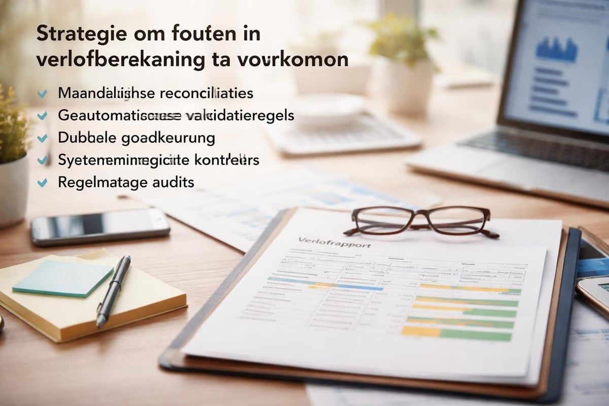 Preventieve maatregelen verlofberekening