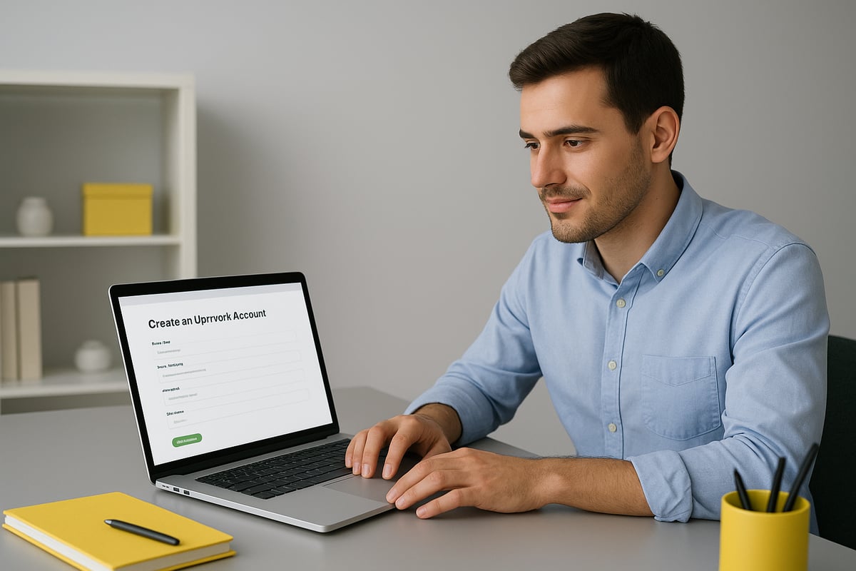 Step-by-Step Process to Create Your Upwork Account