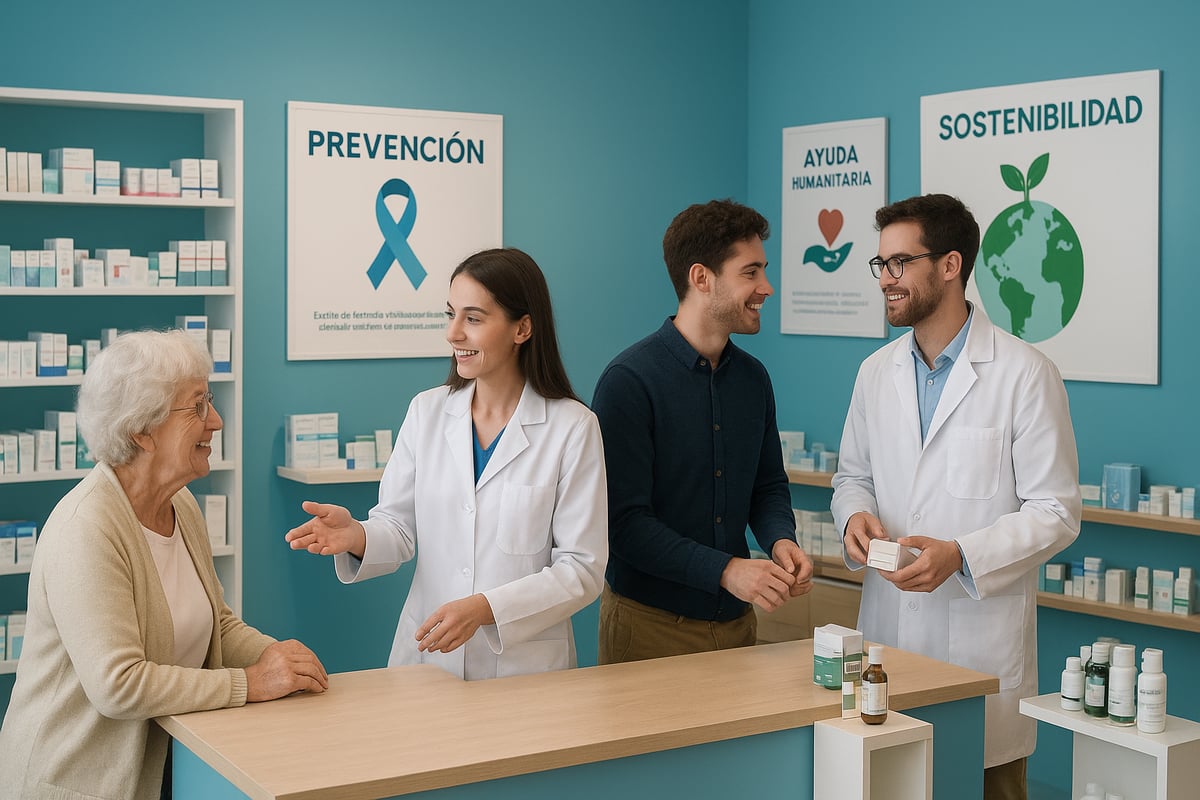 Guía Completa De Farmacia Social: Todo Lo Que Debes Saber 2026 5 Áreas de Actuación de la Farmacia Social en 2026