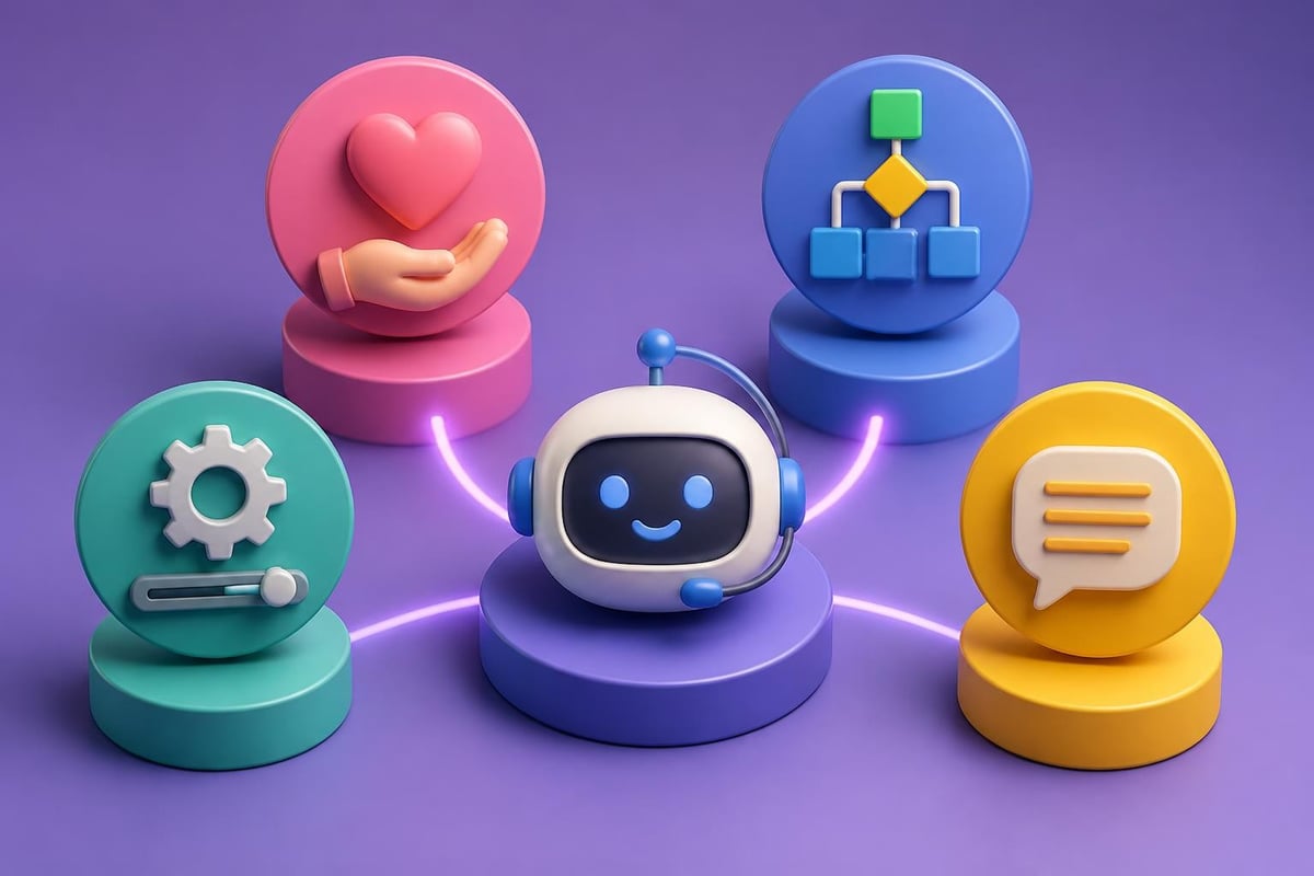 Customer support prompt components