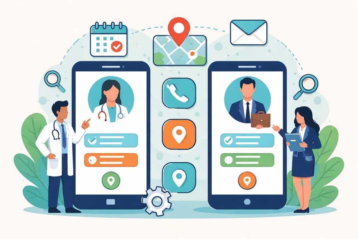 Mobile Optimierung für Arztpraxen