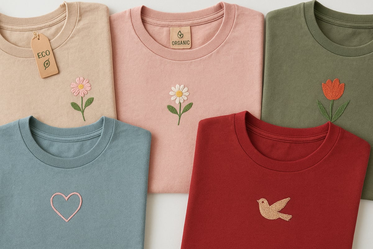 Choosing Your Embroidered T-Shirt Base