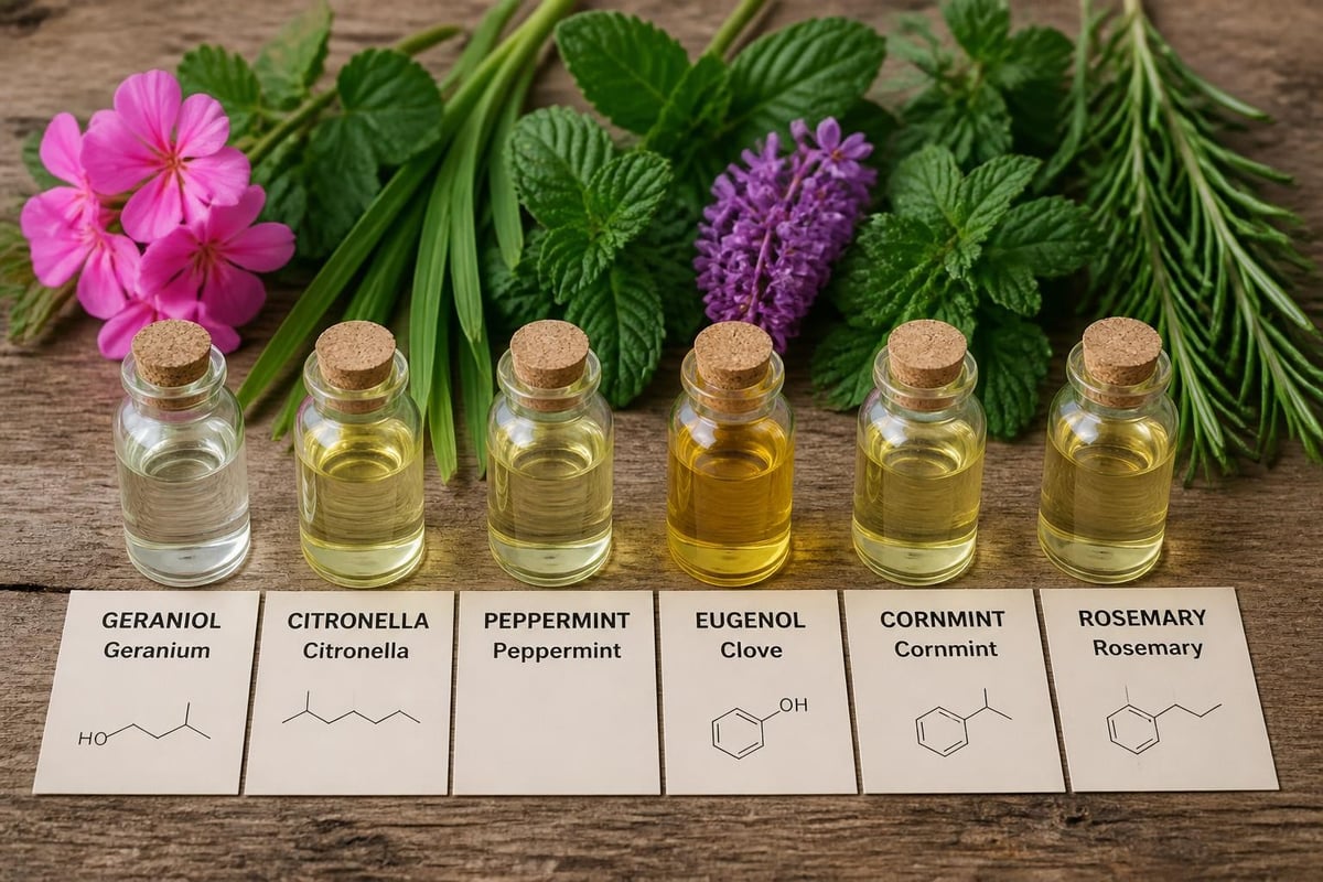 Essential oil comparison chart