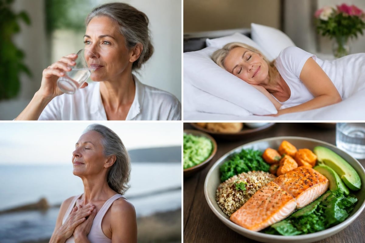 Holistic mature skincare approach