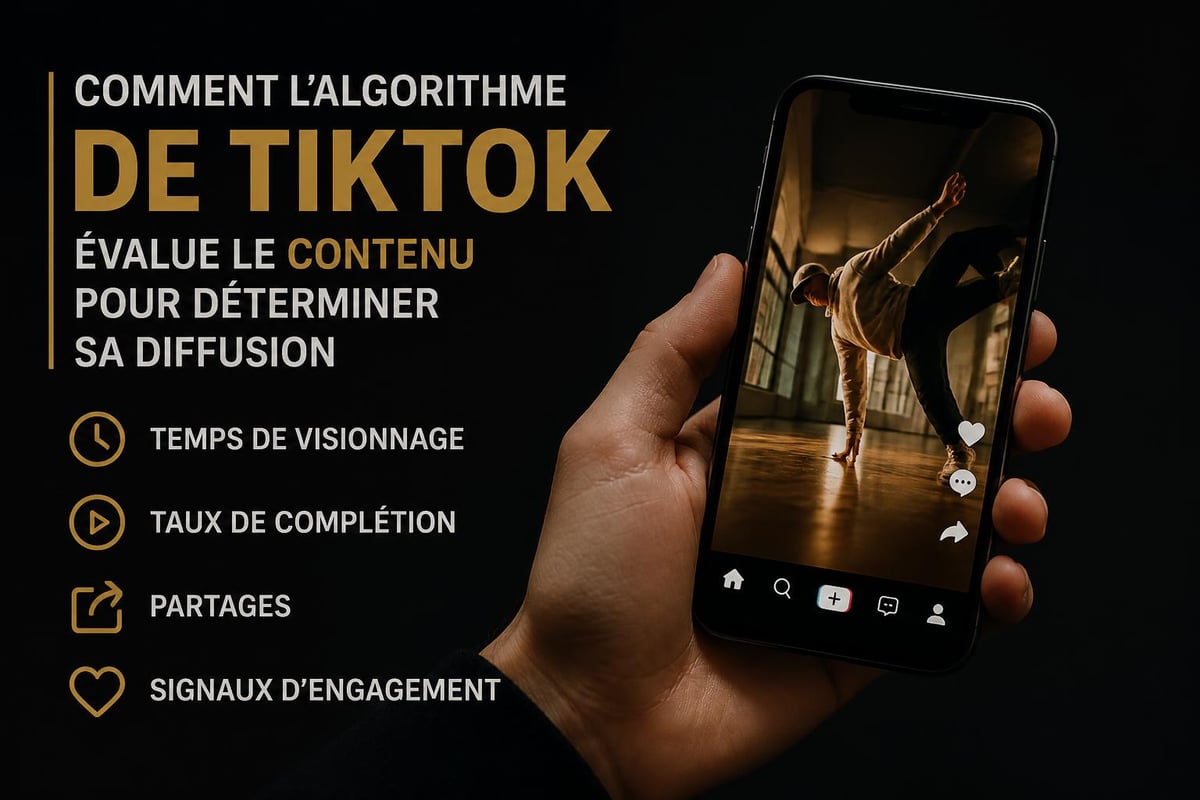 TikTok algorithm optimization process