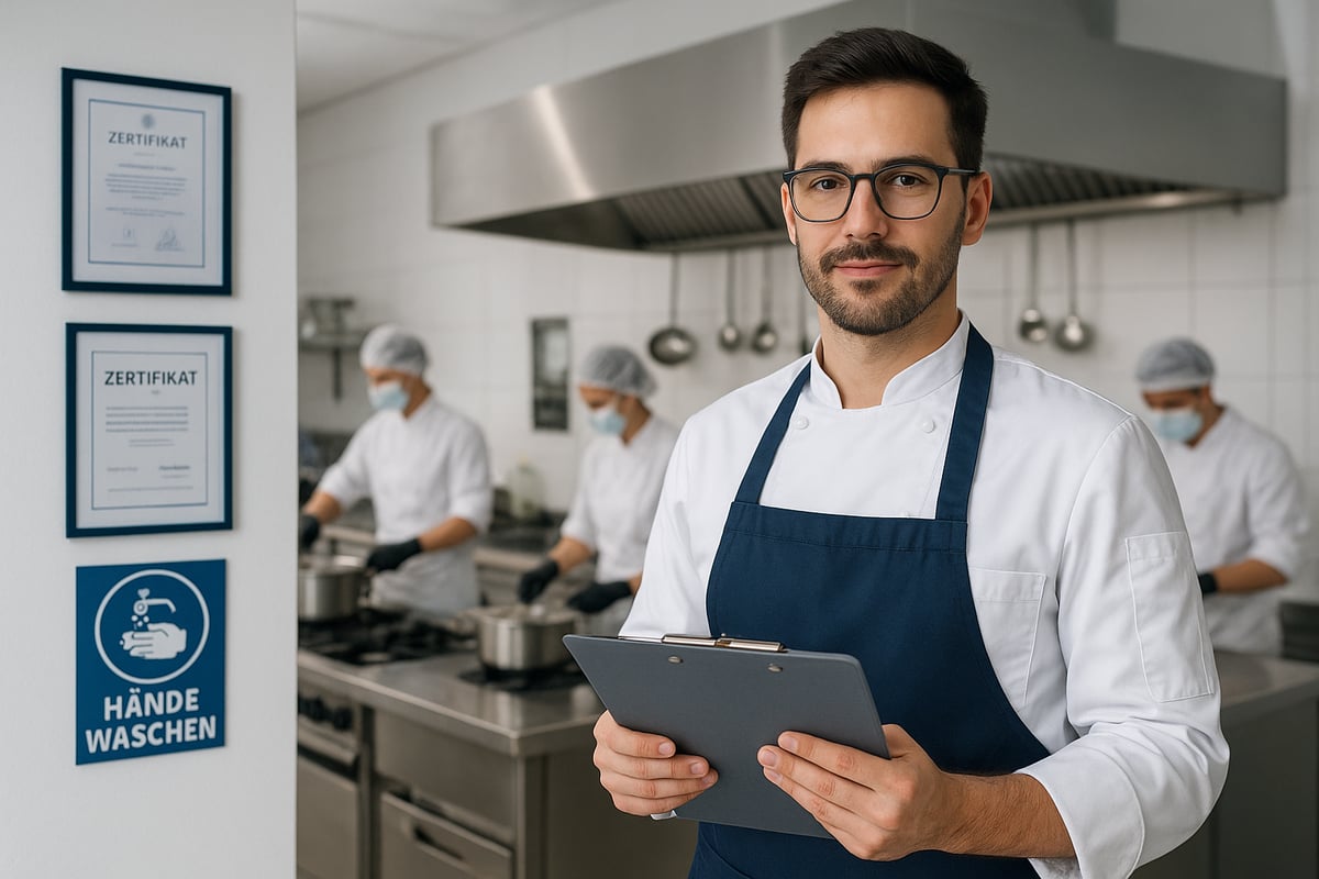 Schritt 3: Genehmigungen, Vorschriften & Hygiene