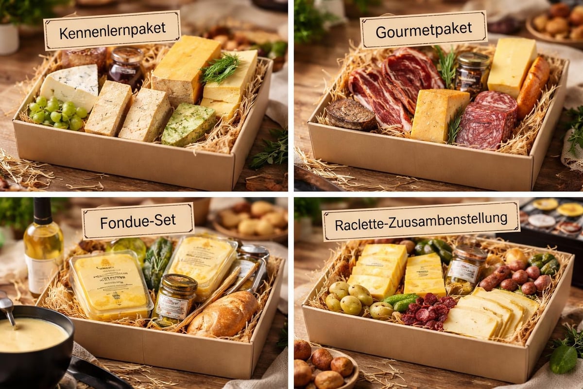Geschenksets mit Tiroler Käse