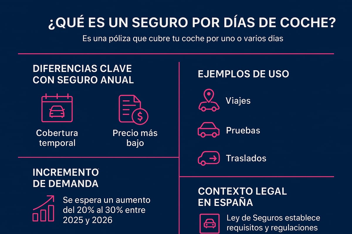 Guía Completa de Seguros por Días de Coche 2026 1 ¿Qué es un seguro por días de coche y para qué sirve en 2026?