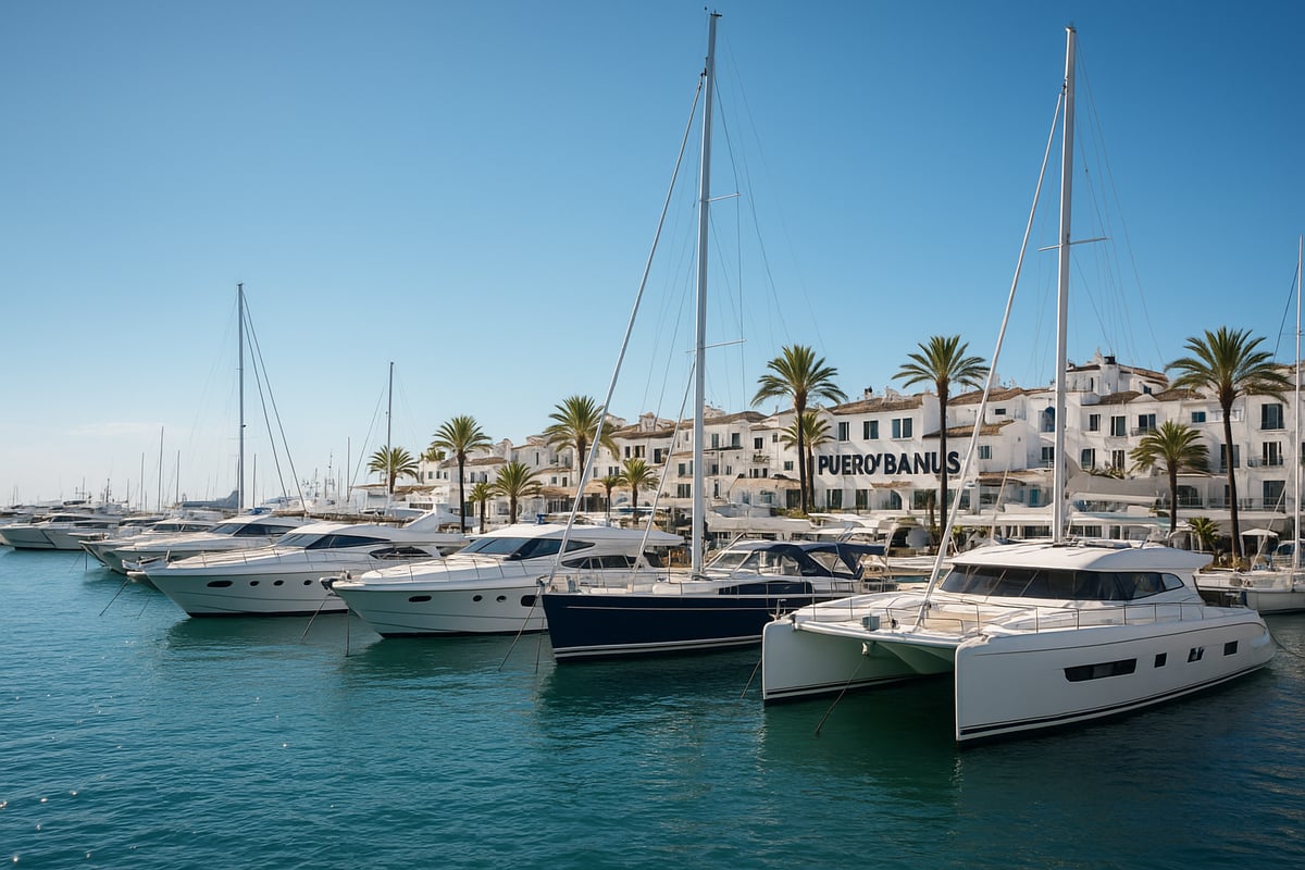 Types of Yachts Available in Puerto Banús