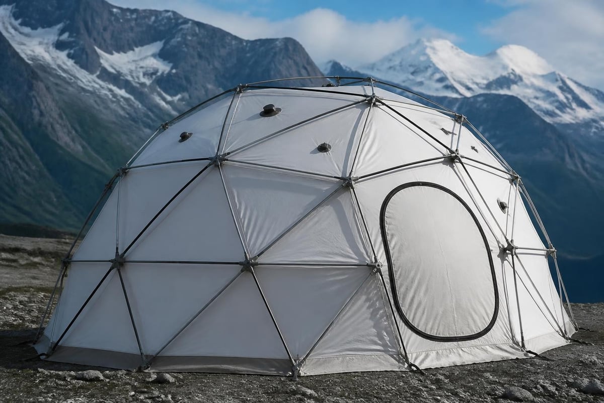 Expedition tent structural design