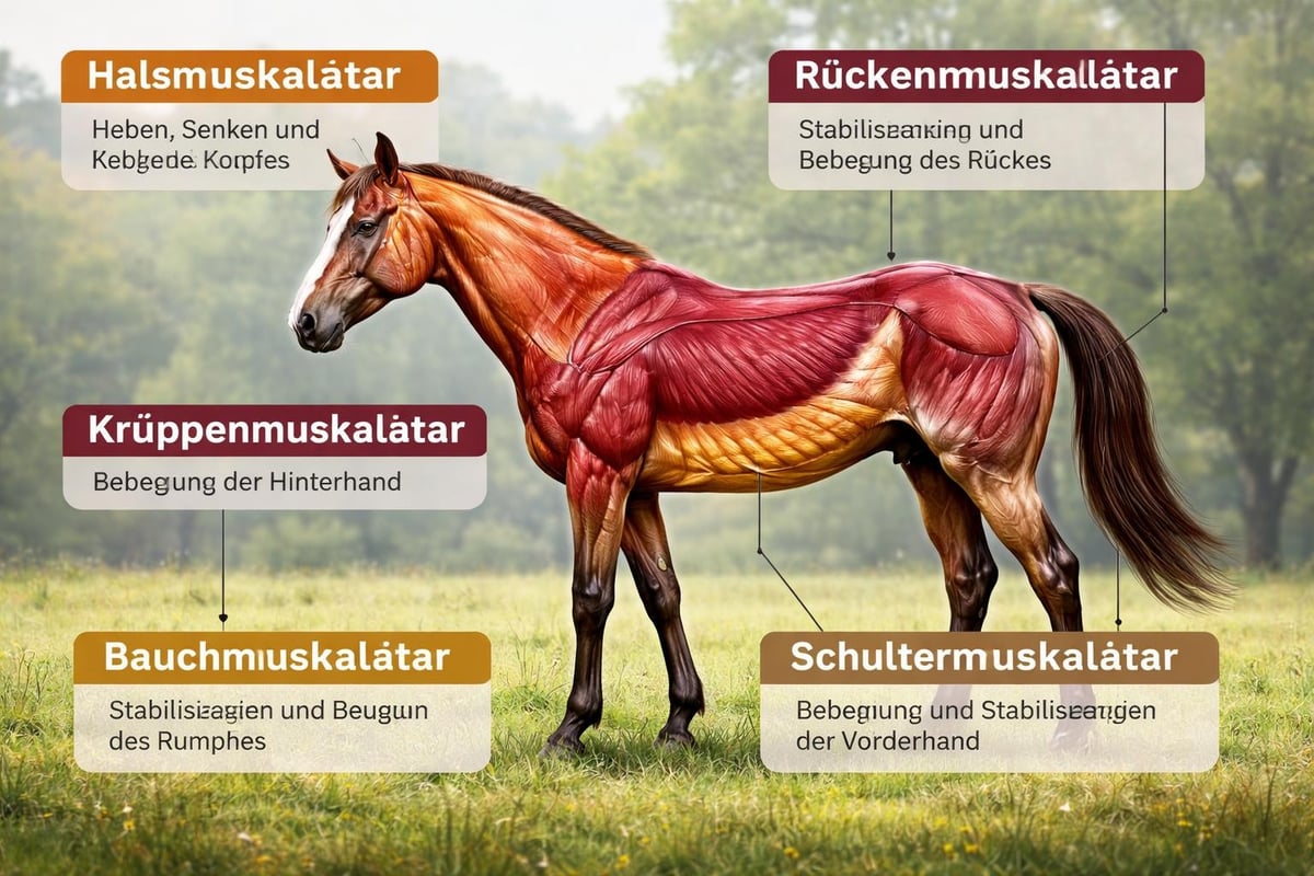 Pferd Muskel Anatomie