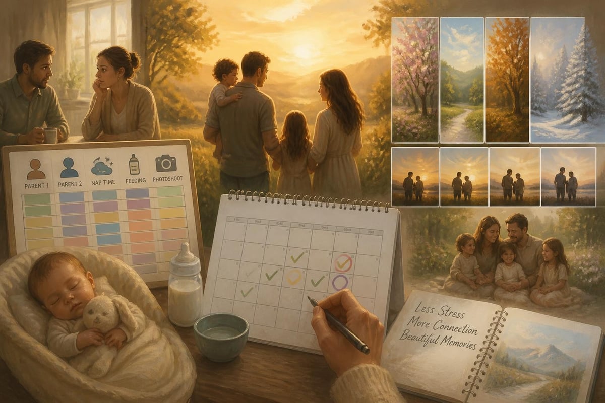 Family photography session scheduling