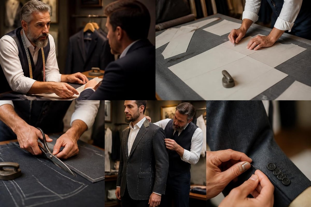 Bespoke tailoring process
