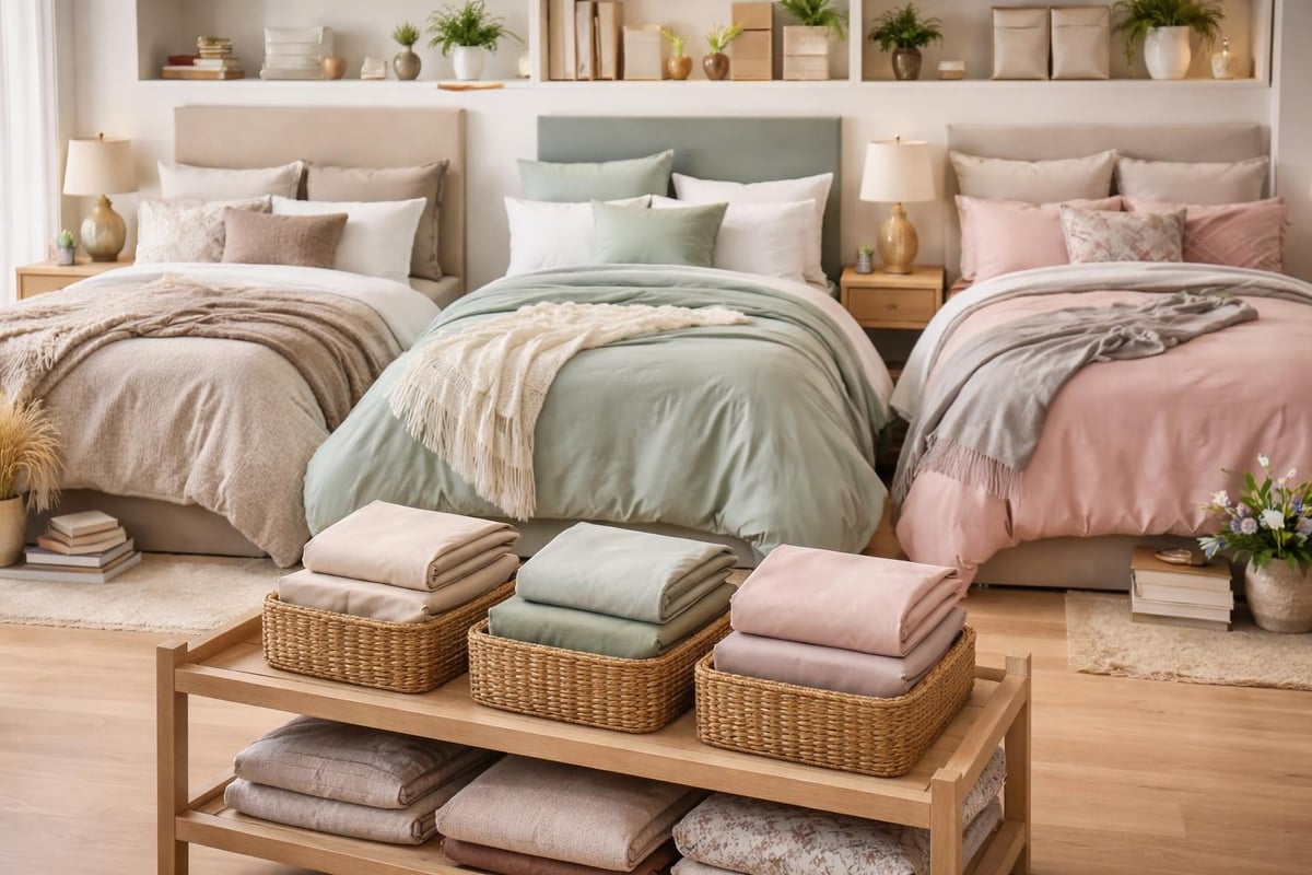 Product variety in bedding selection