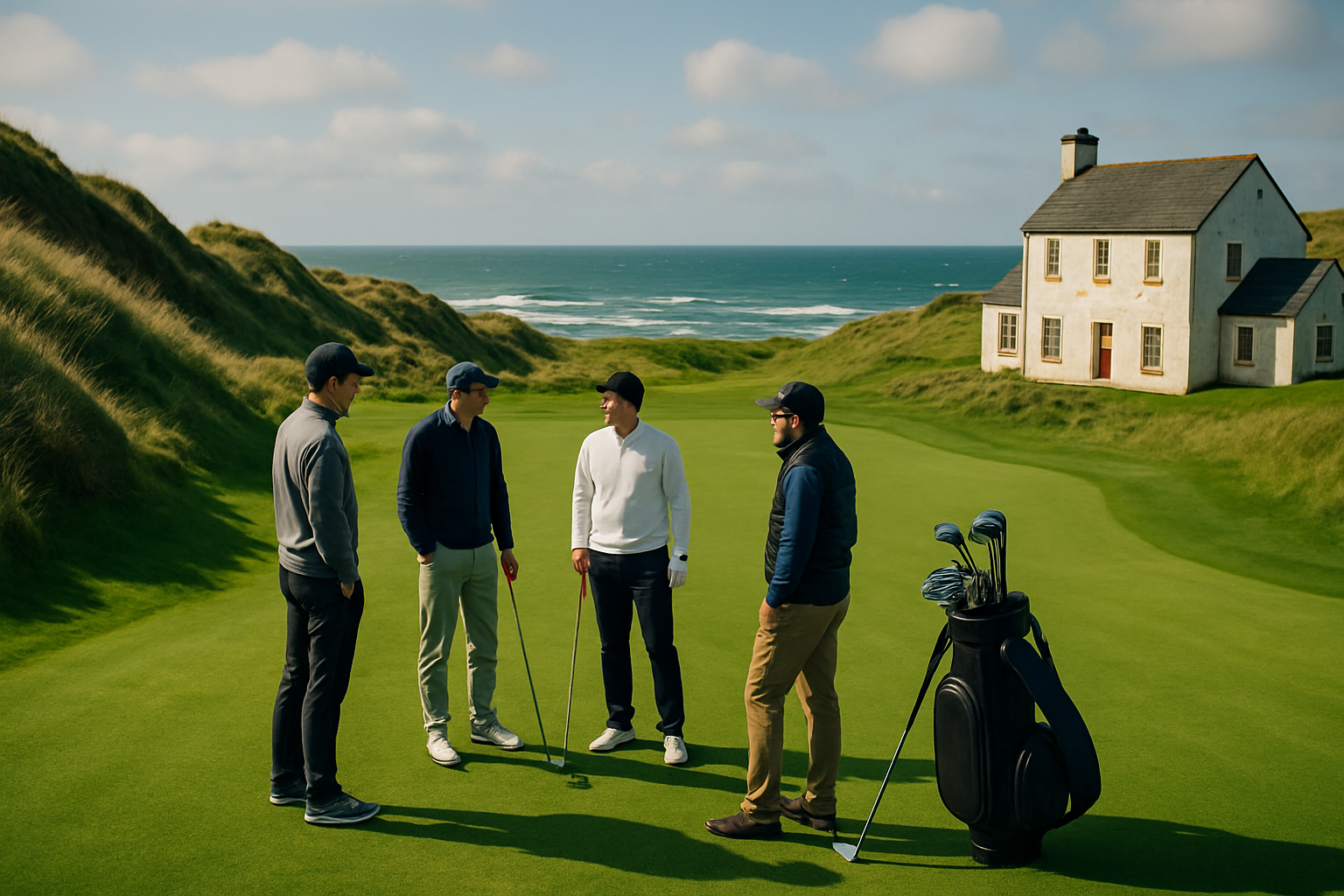 De bästa golfbanorna för en weekend på Irland 2025
