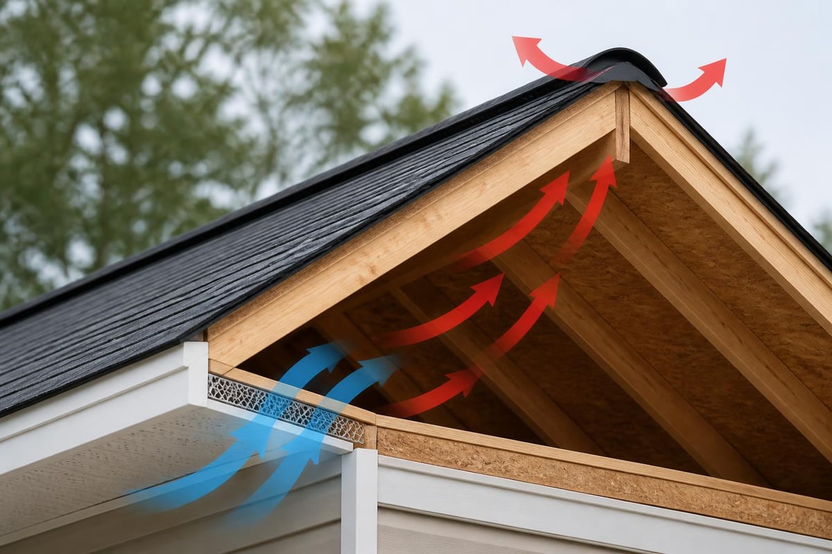 Attic ventilation balance