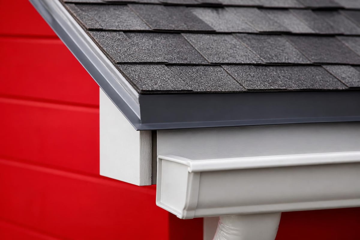 Drip edge and fascia connection