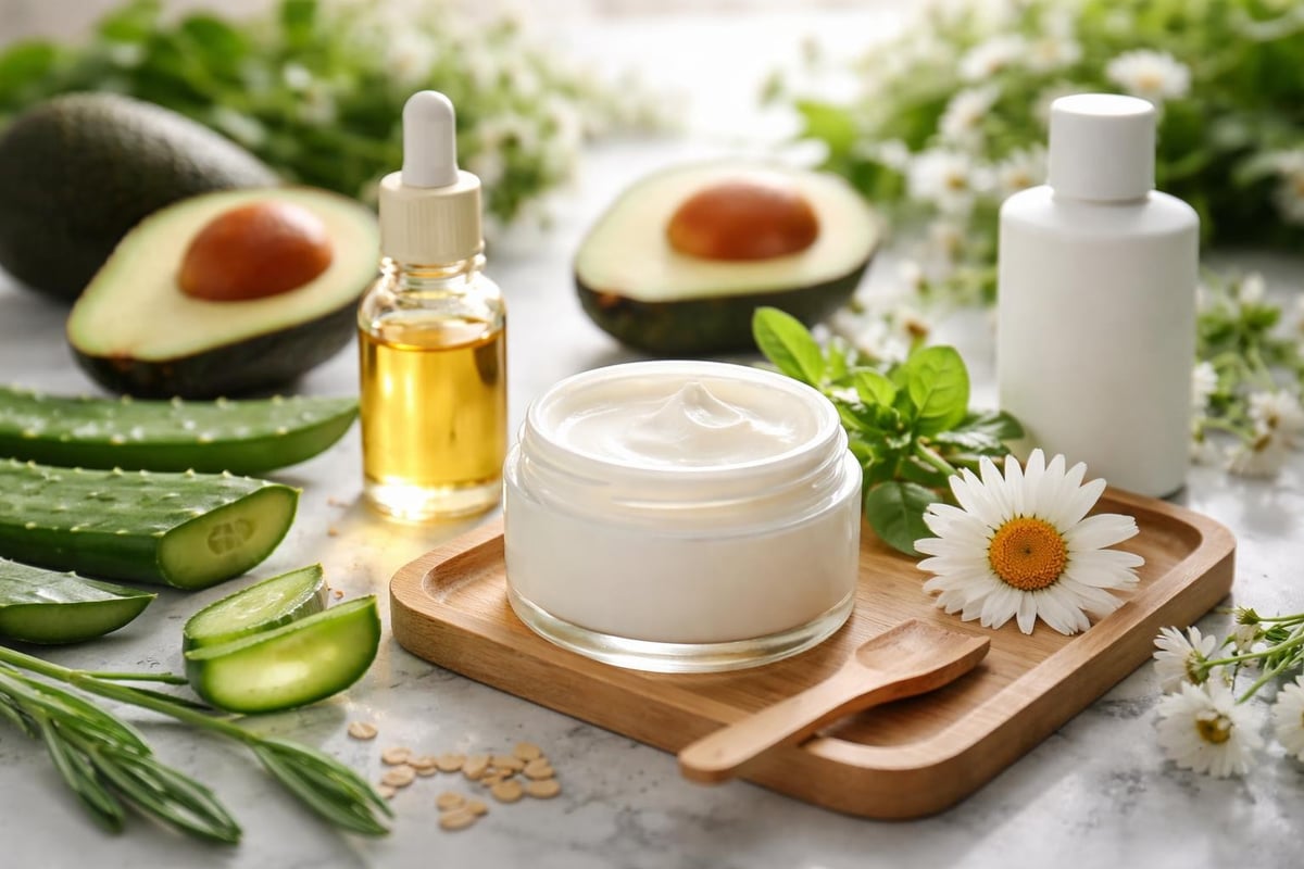 Vegan beauty care cream benefits