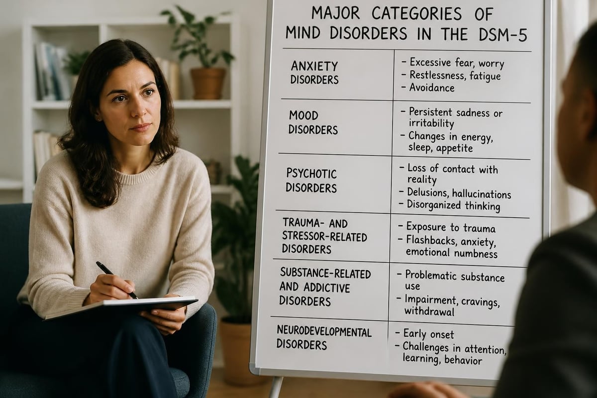 DSM-5 diagnostic categories