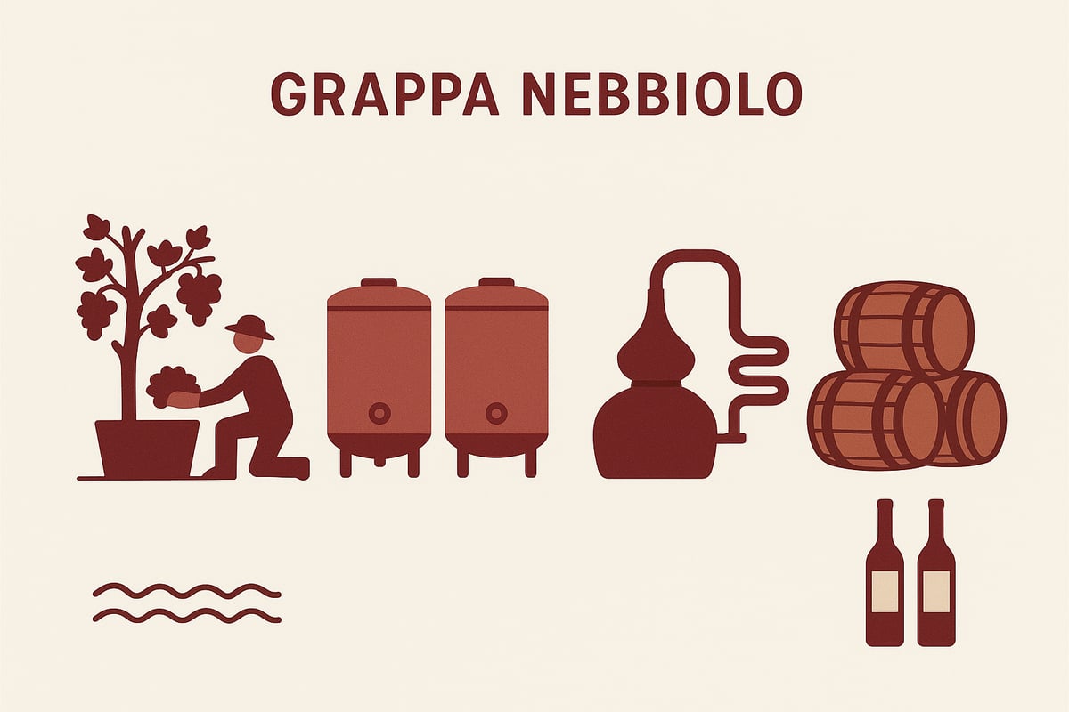 Come si Produce la Grappa Nebbiolo: Il Processo Passo Dopo Passo