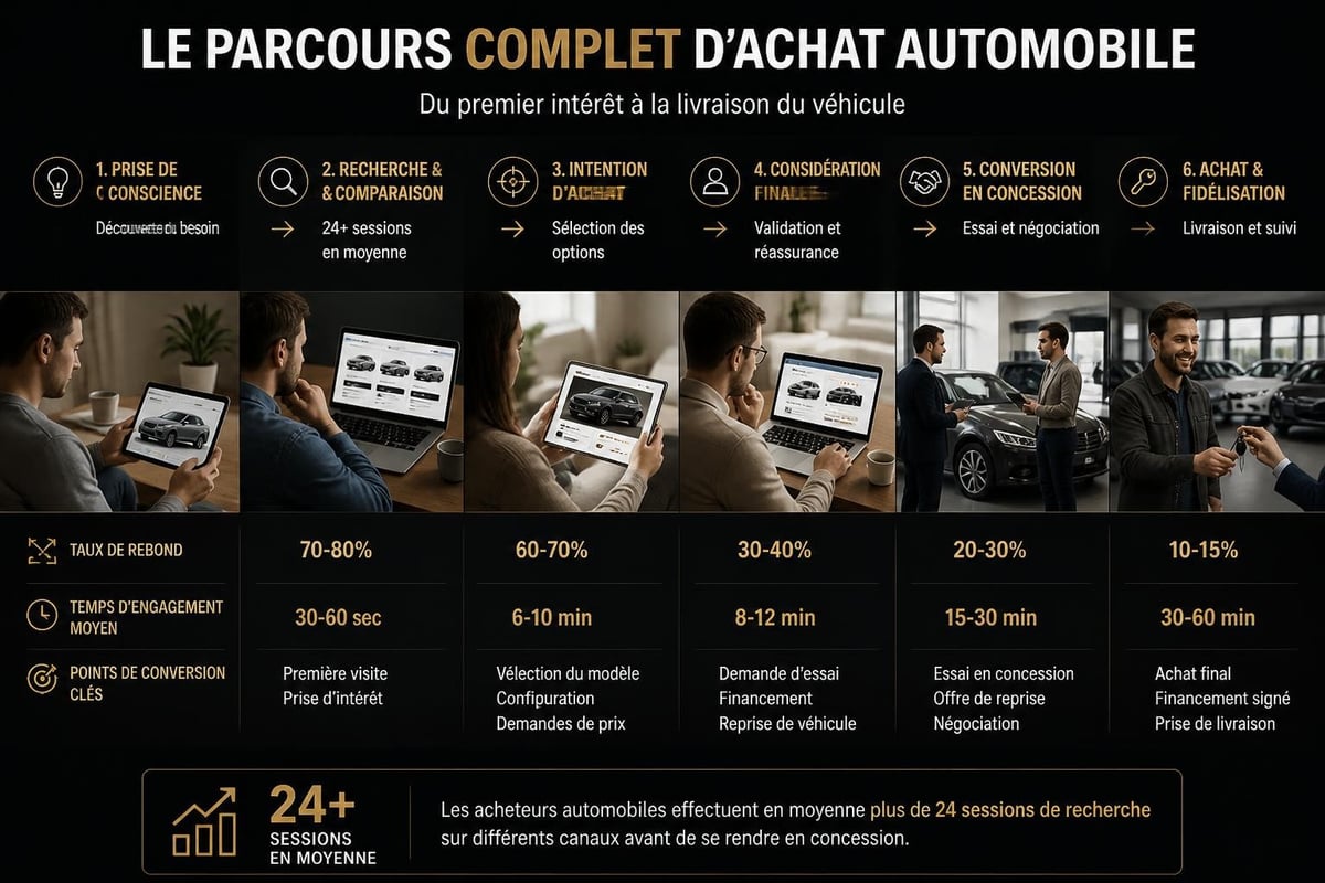 Parcours d'achat automobile