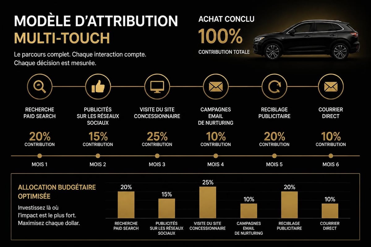Attribution marketing automobile