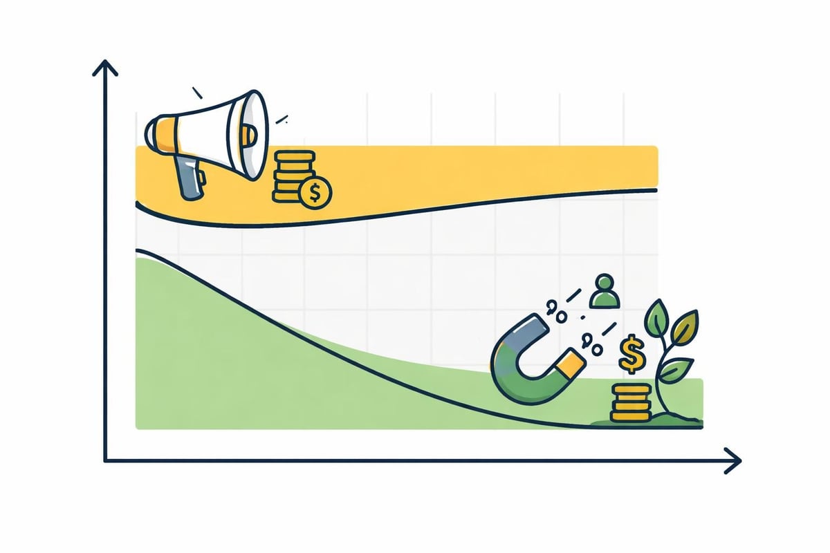 Organische vs. bezahlte Lead-Generierung