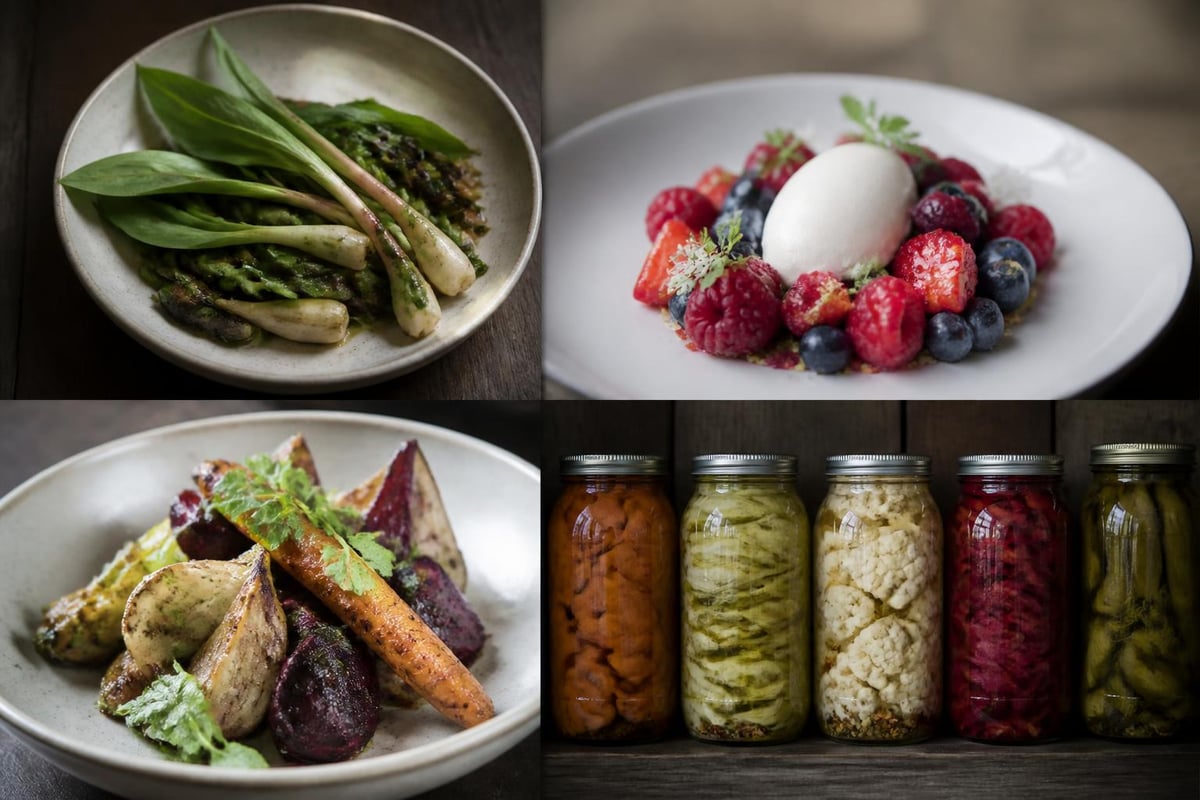 Seasonal Vermont ingredients