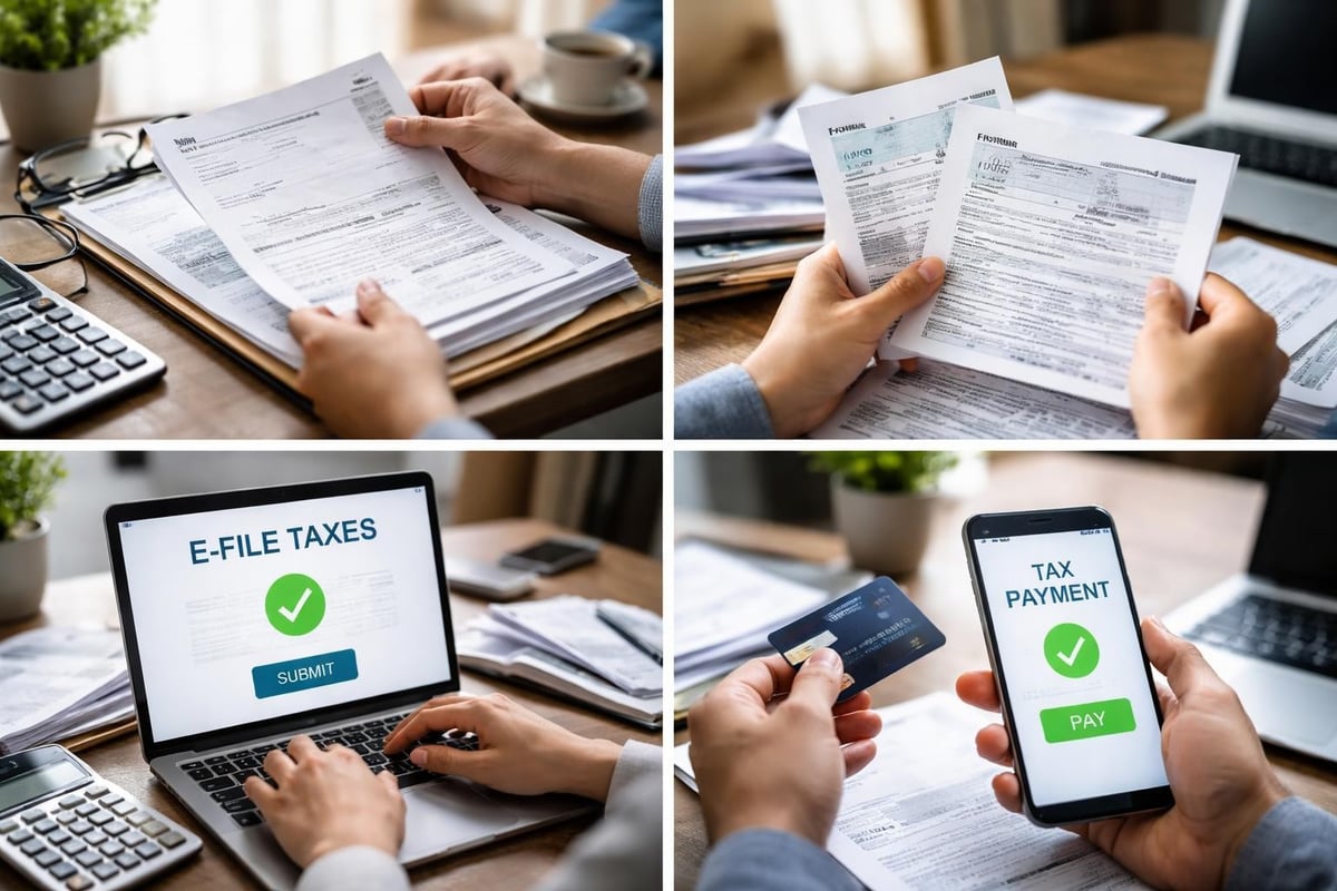Tax filing timeline and methods