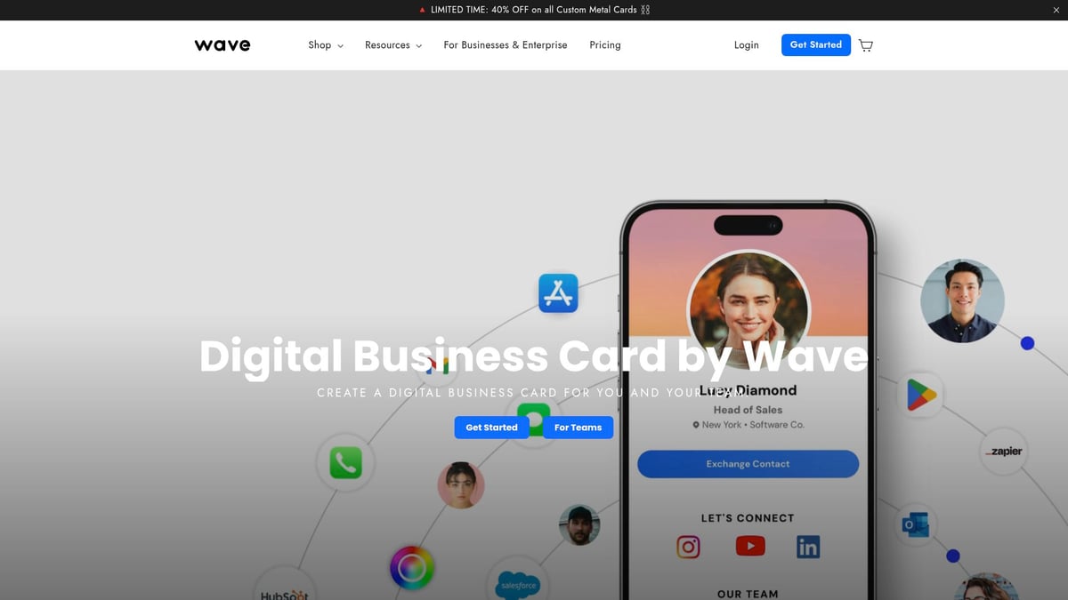 7 Best Free Digital Visiting Card Platforms for 2025 - Wave