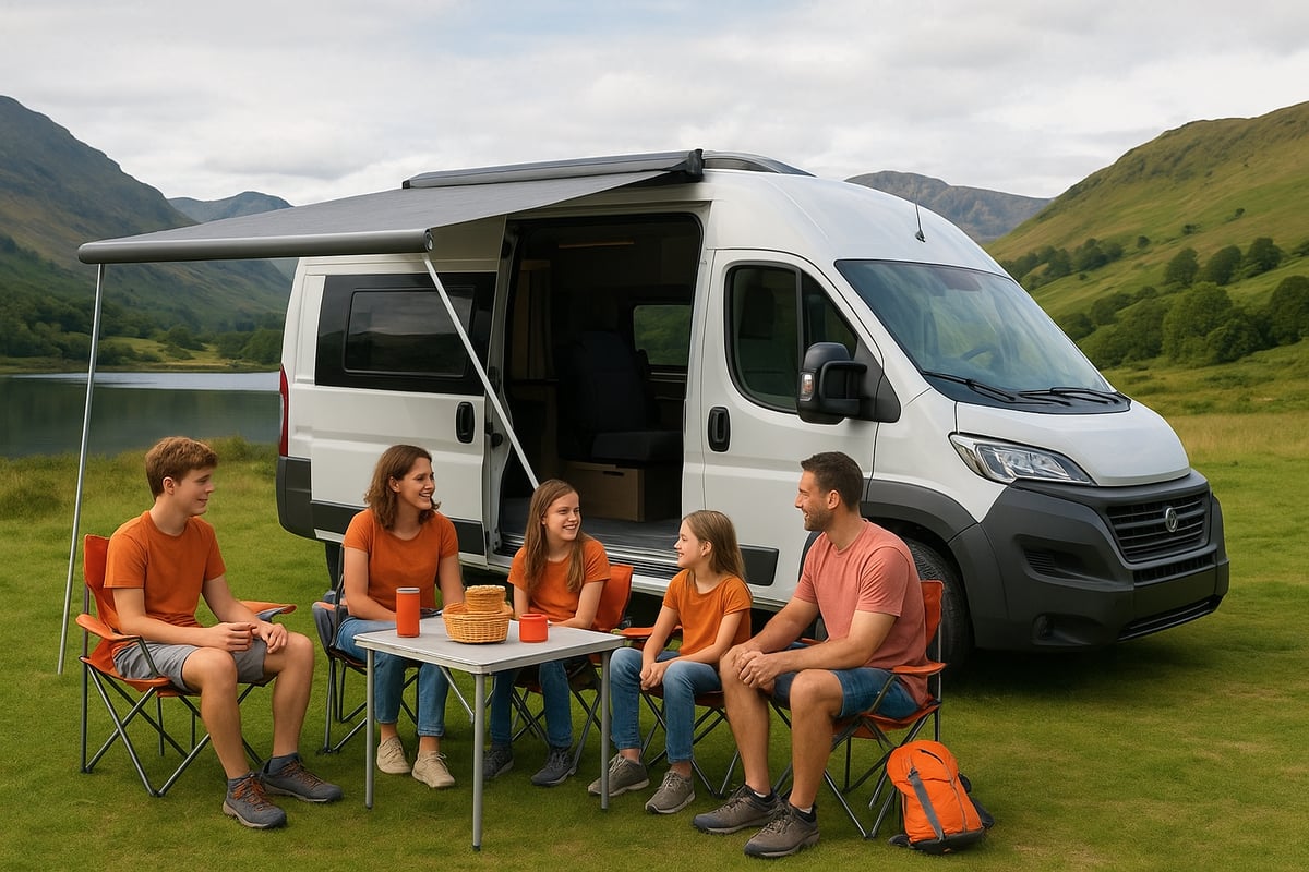 Why Choose a 5 Person Campervan?