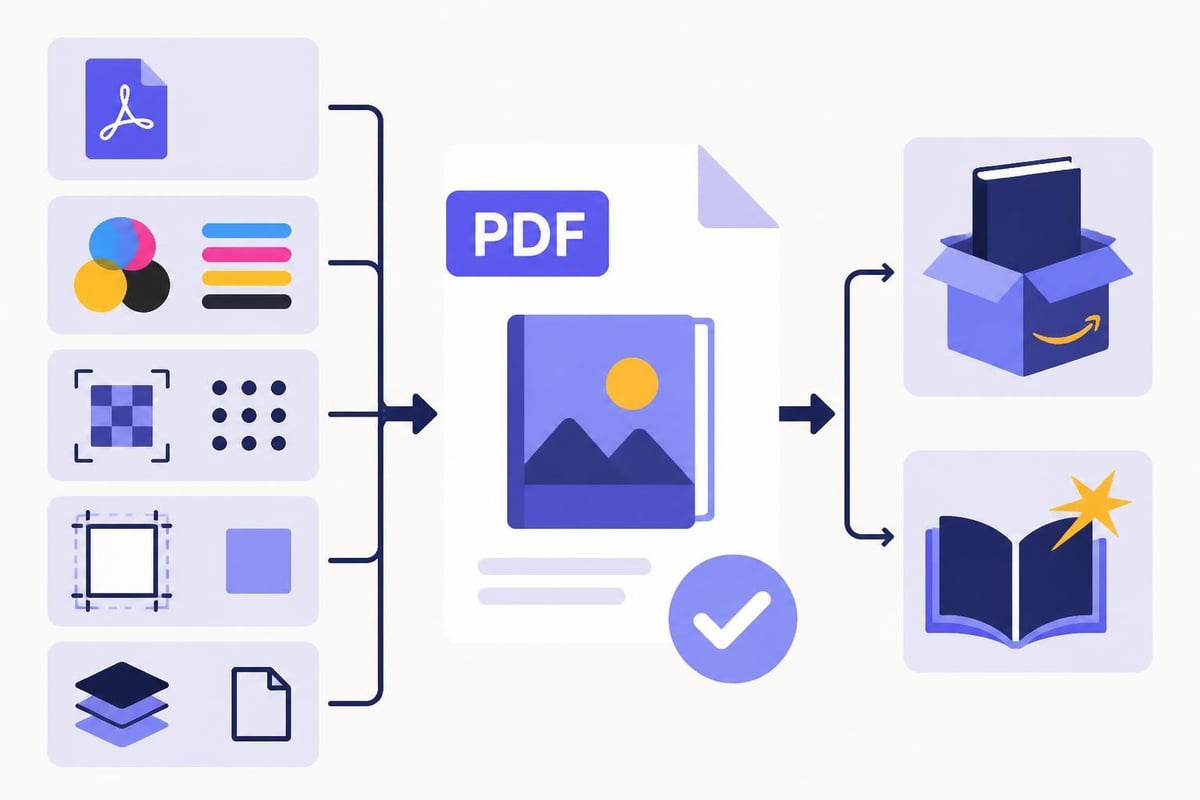 Print-ready PDF export