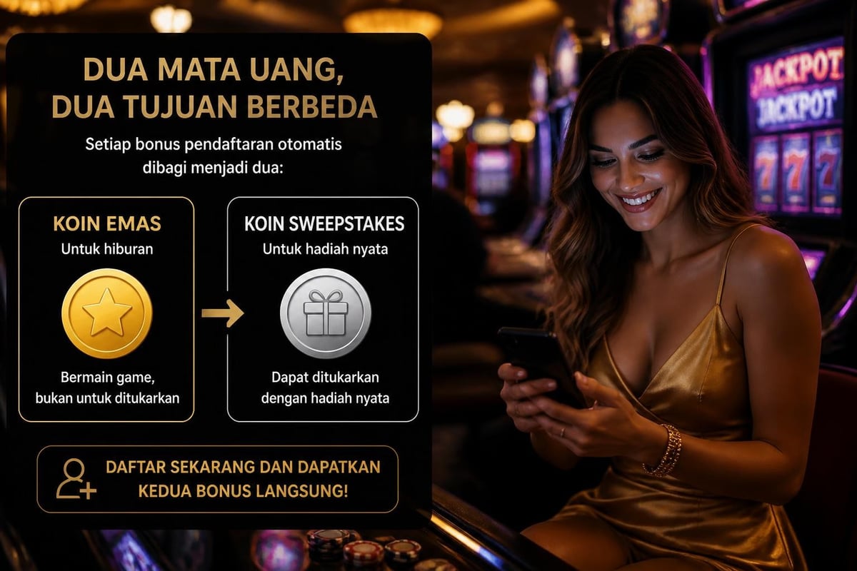 Sweepstakes casino bonus structure